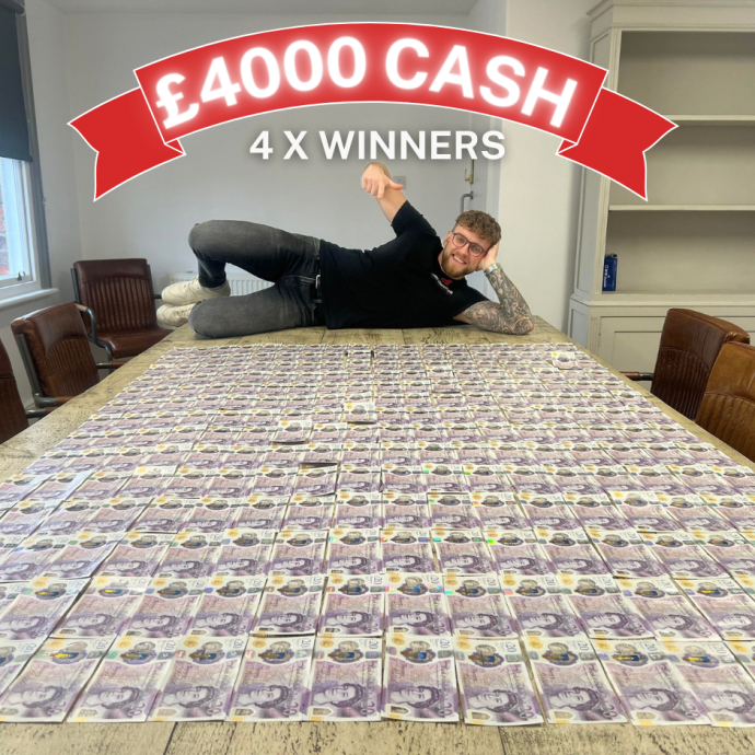 £4000 Mega Prize Pot